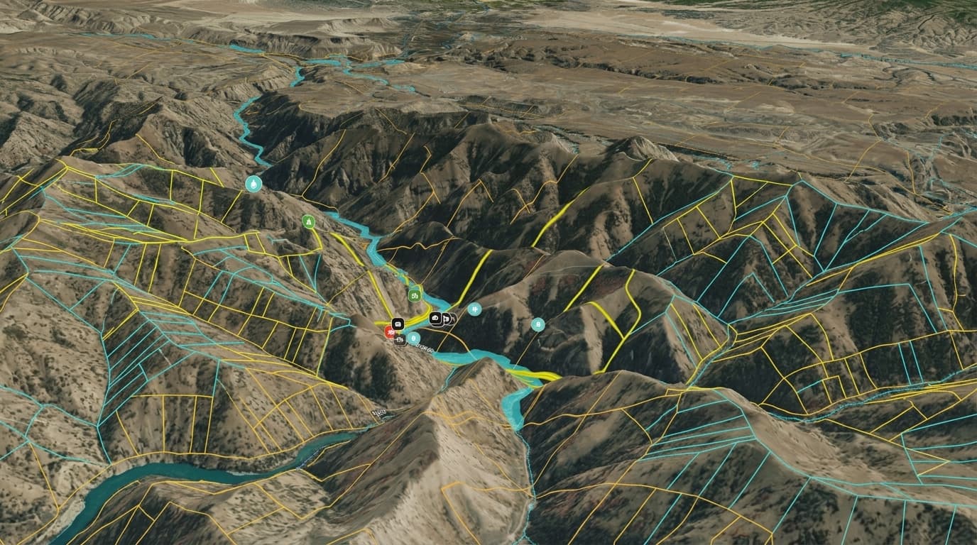 3D Arazi ve Kadastro